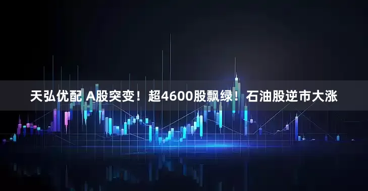 天弘优配 A股突变！超4600股飘绿！石油股逆市大涨