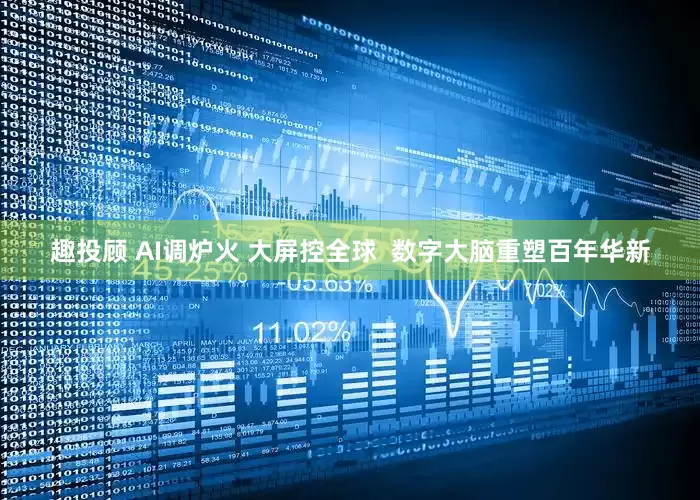 趣投顾 AI调炉火 大屏控全球  数字大脑重塑百年华新