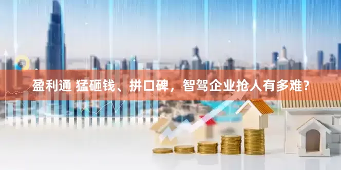 盈利通 猛砸钱、拼口碑，智驾企业抢人有多难？
