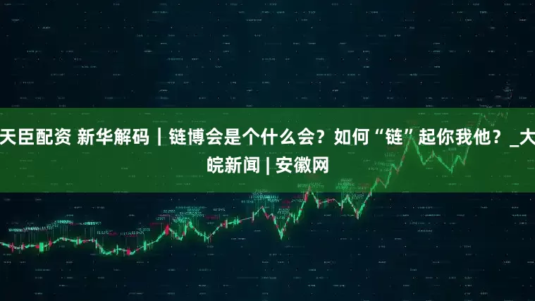 天臣配资 新华解码｜链博会是个什么会？如何“链”起你我他？_大皖新闻 | 安徽网