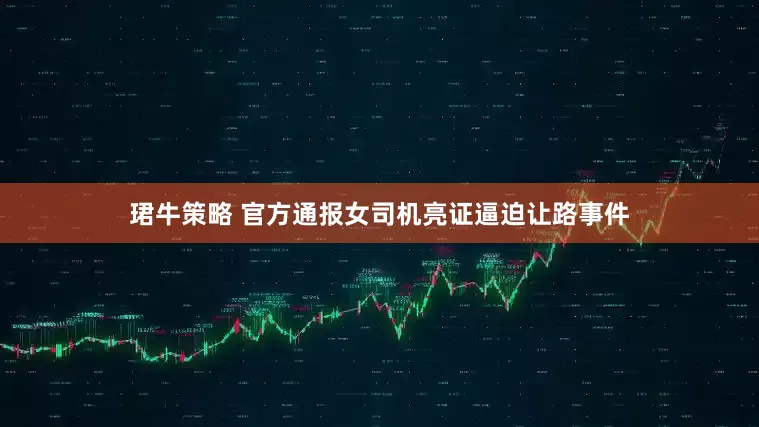 珺牛策略 官方通报女司机亮证逼迫让路事件